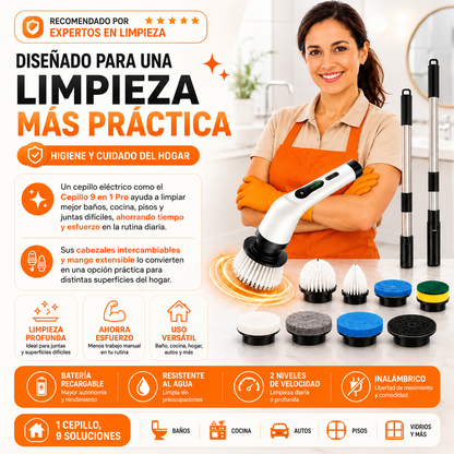 COMBO Cepillo 9 EN 1 - 🚚 ¡ENVÍO GRATIS A todo el país!
