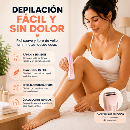 RASURADORA 2 en 1 - 🚨 ¡PROMOCIÓN ESPECIAL! 56% OFF SOLO HOY